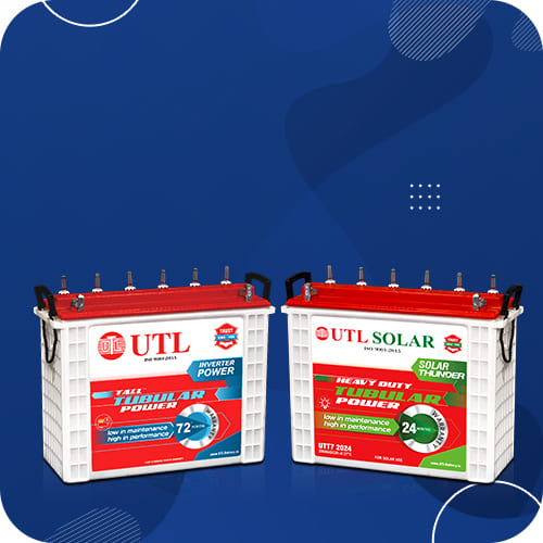 UTL UTT 1072 Tubular Inverter Battery (100Ah)